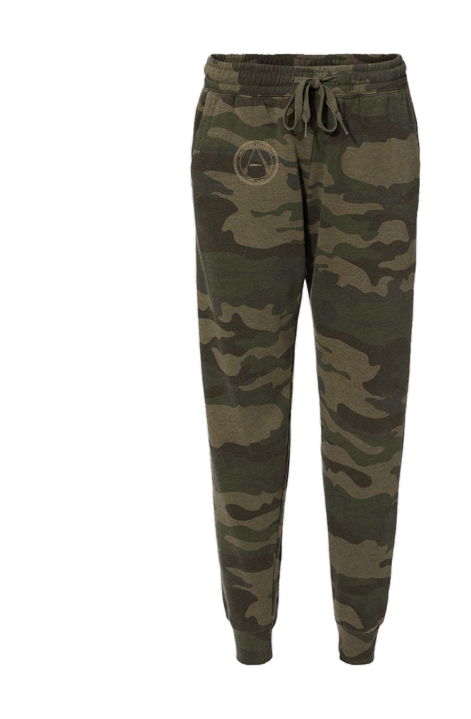 American Allthread Camo Womens Sweatpants